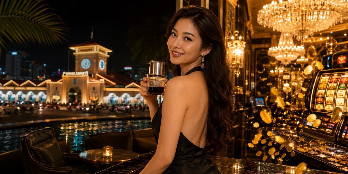 Cà phê Việt Nam tại Thành phố Hồ Chí Minh với không khí slot game hiện đại