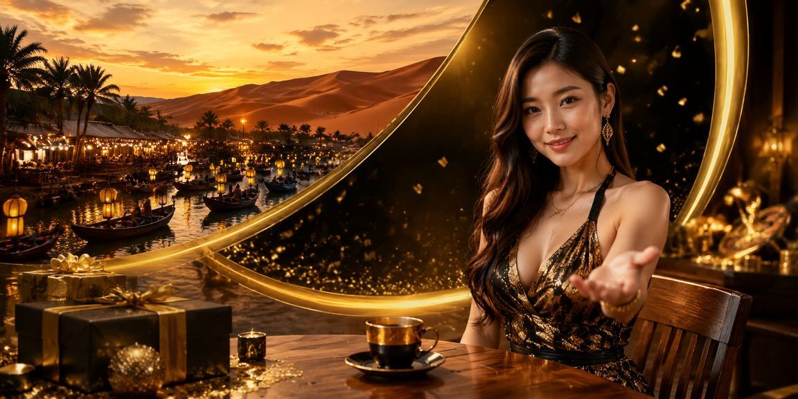 Không gian cà phê Mũi Né với bối cảnh giải trí casino trực tuyến