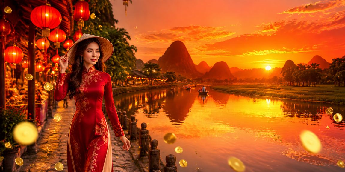 Không gian cá cược và casino Việt Nam với ánh sáng hiện đại